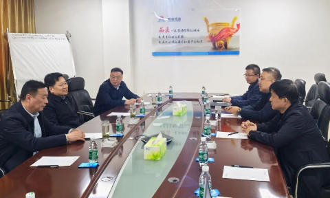 鞏義市委書記袁聚平到明泰鋁業(yè)調(diào)研