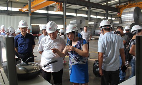 河南省政協副主席蒞臨我公司調研