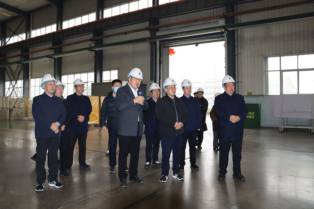 西峽縣領(lǐng)導(dǎo)一行到明泰鋁業(yè)參觀考察