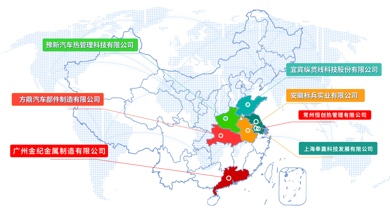 水冷板散熱器部分客戶群：豫新汽車熱管理科技有限公司、方鼎汽車部件制造有限公司、宜賓縱貫線科技股份有限公司、安徽標兵實業(yè)有限公司、安徽標兵實業(yè)有限公司。